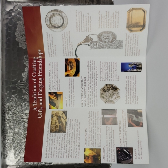 Wendell August Aluminum Handmade Tray  BNIB - Picture 7 of 12